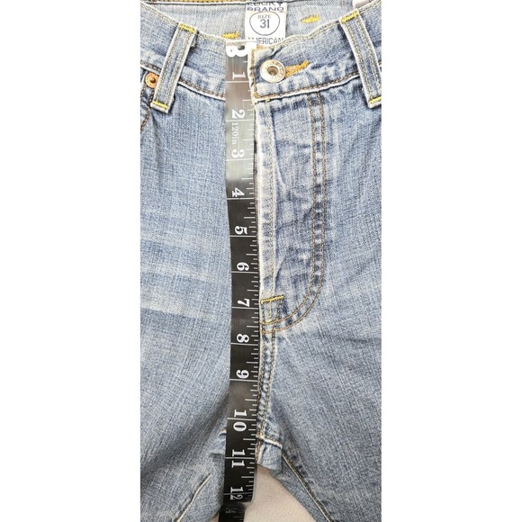 Lucky Brand Dungarees Men's Blue Jeans Size 31 Straight Leg American Made Denim - Picture 4 of 11